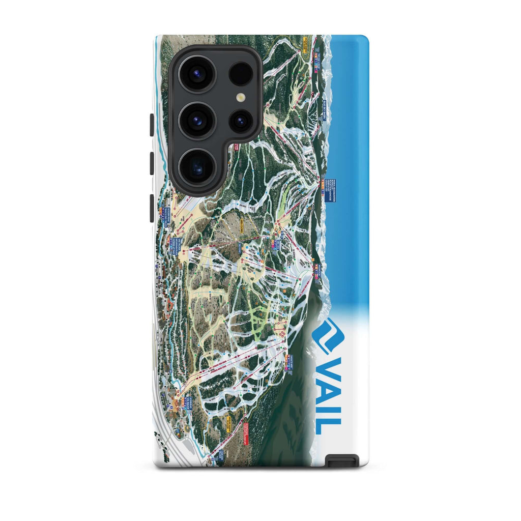 Vail Trail Map Rugged Samsung Case – Mtns Co