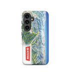 Keystone Trail Map Rugged Samsung Case featuring official licensed ski resort Mtns Co Trail Map Logo.