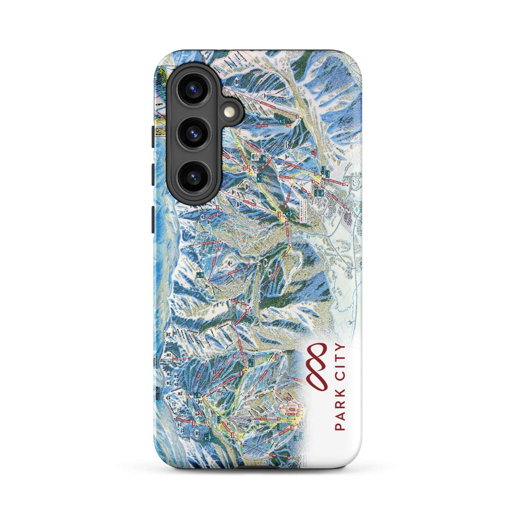 Park City Trail Map Rugged Samsung Case – Mtns Co