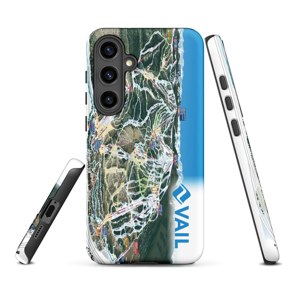 Vail Trail Map Rugged Samsung Case – Mtns Co