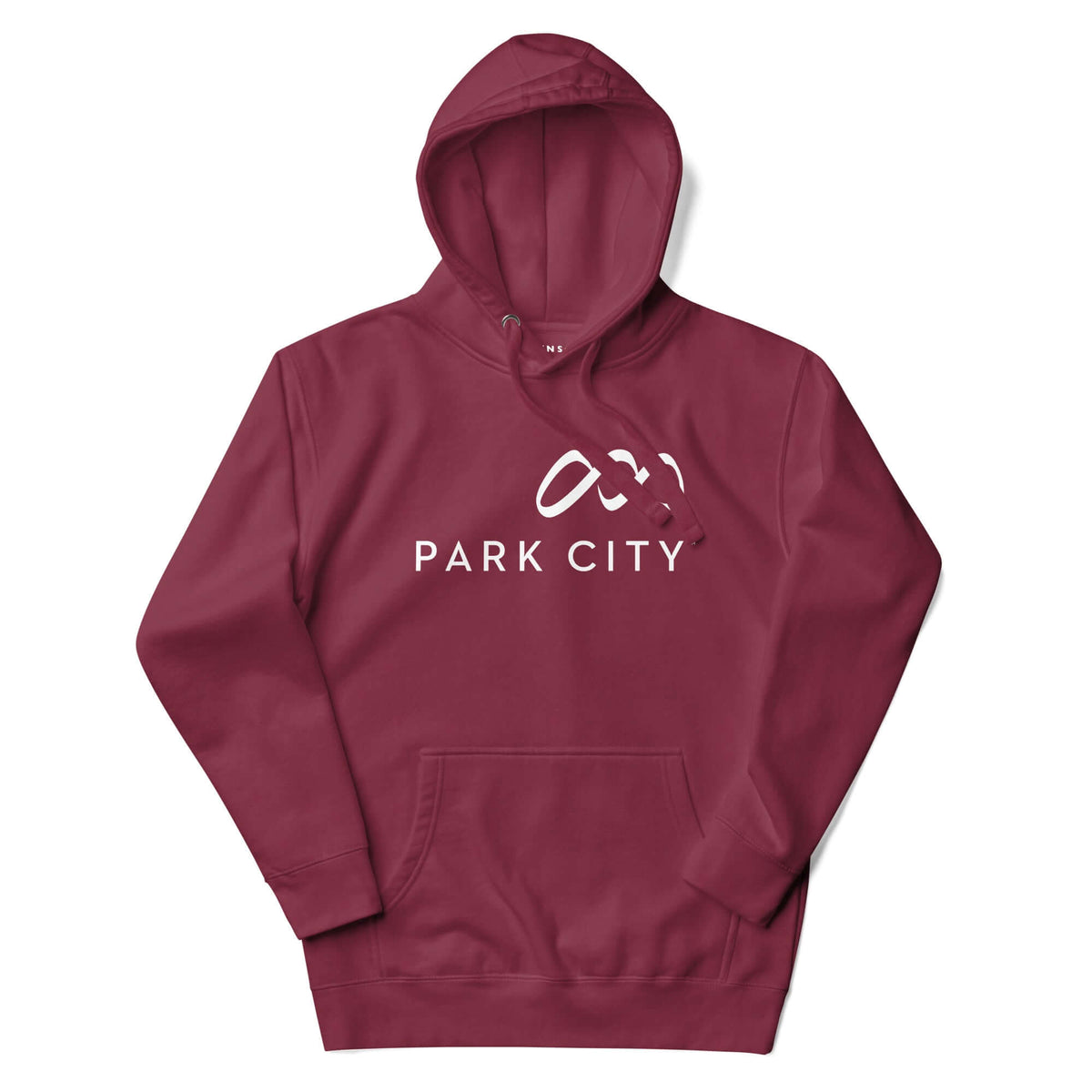 Park City Hoodie by Mtns Co, featuring the official Park City Resort logo for stylish comfort.