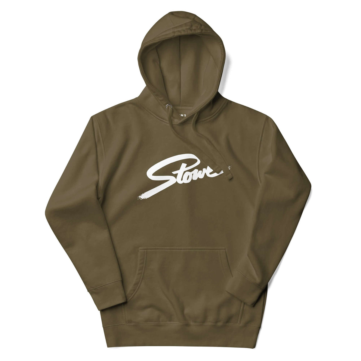 Stowe Hoodie by Mtns Co, showcasing the official Stowe Resort logo in a comfortable, durable design.