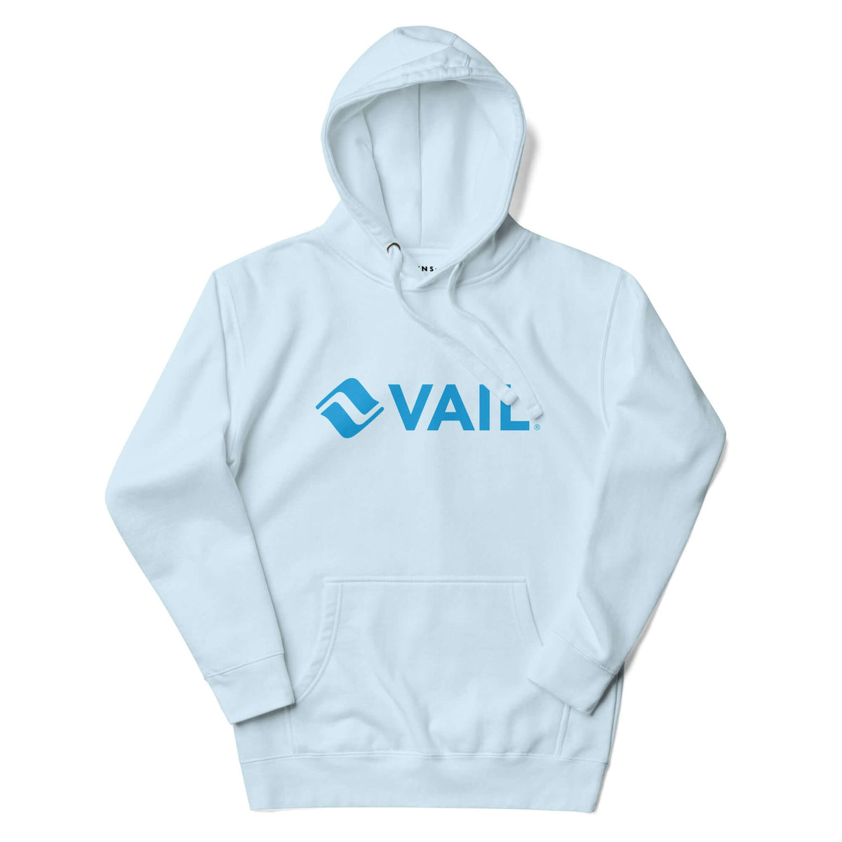 Vail Hoodie by Mtns Co featuring official Vail Resort logo, perfect for ski enthusiasts and winter adventures.