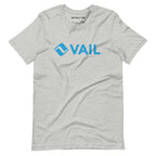 Vail T-Shirt from Mtns Co featuring official logo, perfect for ski resort enthusiasts.