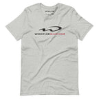 Whistler Blackcomb T-Shirt featuring Mtns Co logo, premium fabric, and official licensed ski resort apparel design.