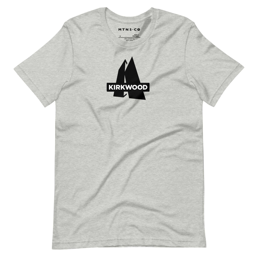 Kirkwood T-Shirt with official Breckenridge Ski Resort logo by Mtns Co, soft and durable fabric for all adventures.