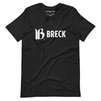 Breckenridge T-shirt from Mtns Co featuring official ski resort logo in black fabric for comfort and durability