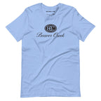Beaver Creek T-Shirt featuring official Beaver Creek Ski Resort logo by Mtns Co, premium soft fabric, unisex fit