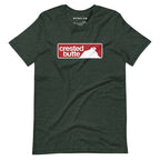 Crested Butte T-Shirt by Mtns Co featuring official ski resort logo on a premium fabric shirt.