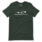 Whistler Blackcomb T-Shirt featuring official logo by Mtns Co, premium cotton blend, perfect for skiing adventures.