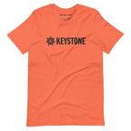 Keystone T-Shirt by Mtns Co, official licensed ski resort apparel with Trail Map Logo in vibrant orange.