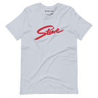 Stowe T-Shirt by Mtns Co, official licensed ski resort apparel featuring the Stowe Trail Map Logo on soft cotton.