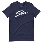 Stowe T-Shirt featuring the Mtns Co logo, premium fabric, and official licensed ski resort apparel.