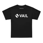 Vail Youth T-Shirt featuring MTNS CO logo, official licensed ski resort apparel for kids with a relaxed fit.