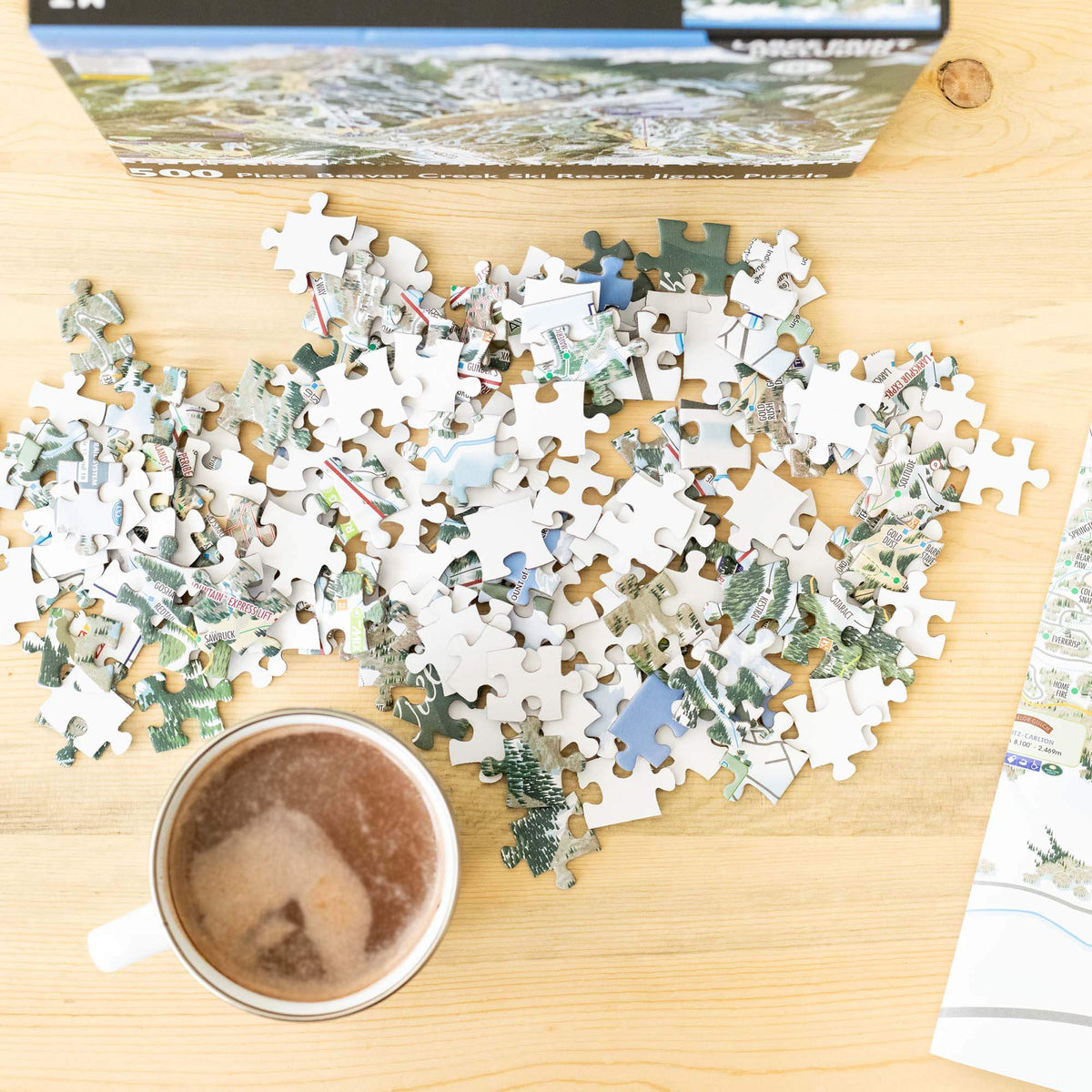 Beaver Creek Ski Resort Jigsaw Puzzle – 500 Pieces – Mtns Co