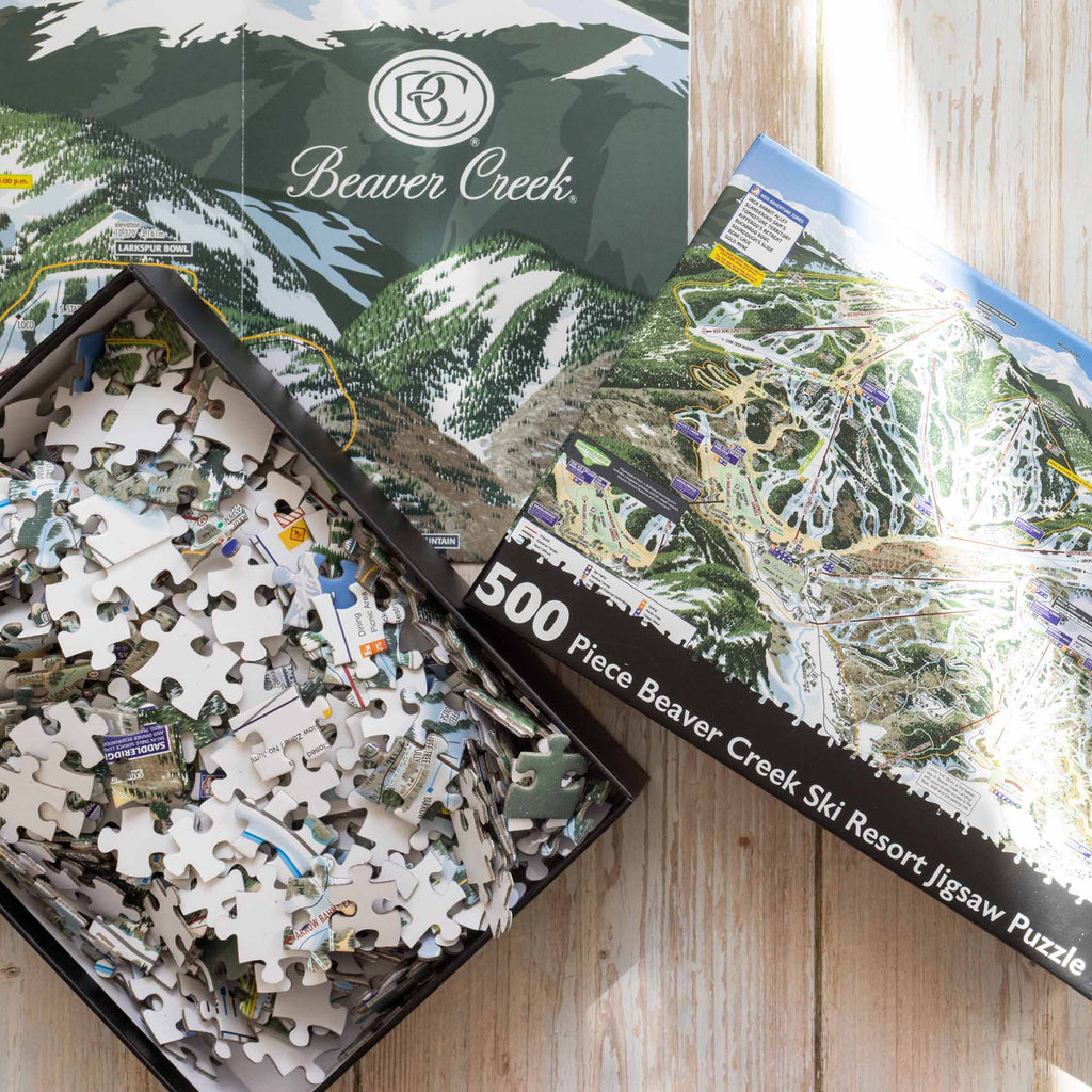Beaver Creek Ski Resort Jigsaw Puzzle – 500 Pieces – Mtns Co
