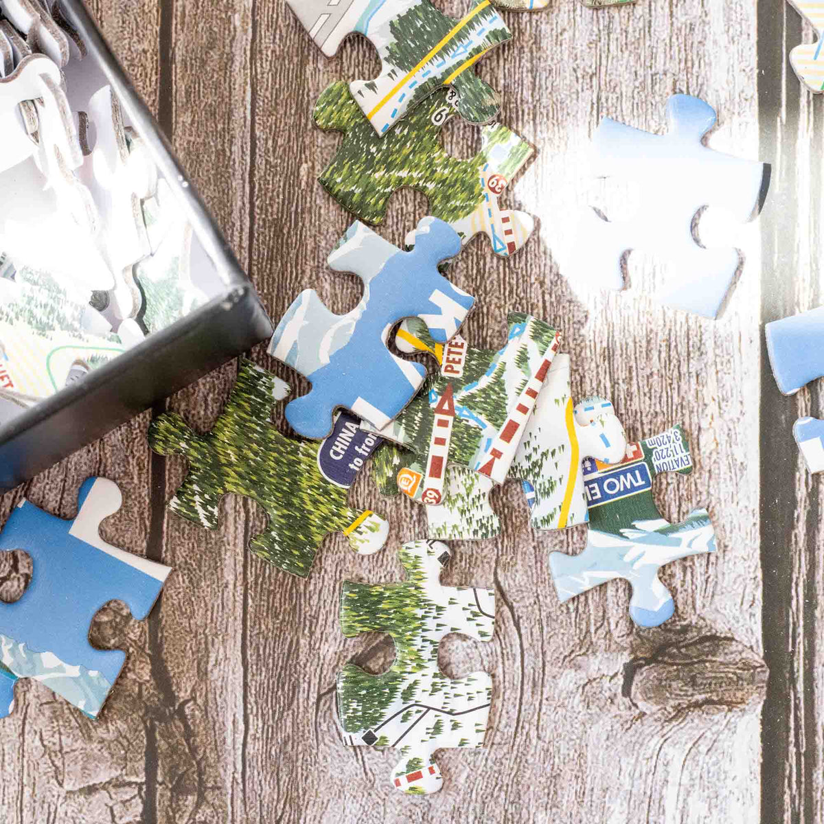 Vail Ski Resort Jigsaw Puzzle – 500 Pieces – Mtns Co