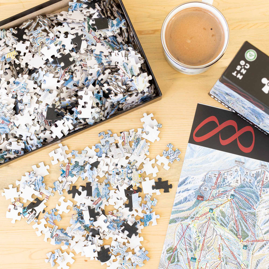Park City Ski Resort Jigsaw Puzzle – 1000 Pieces – Mtns Co