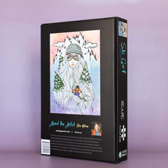 Ski Girl Jigsaw Puzzle | 1000 Piece Jigsaw Puzzle