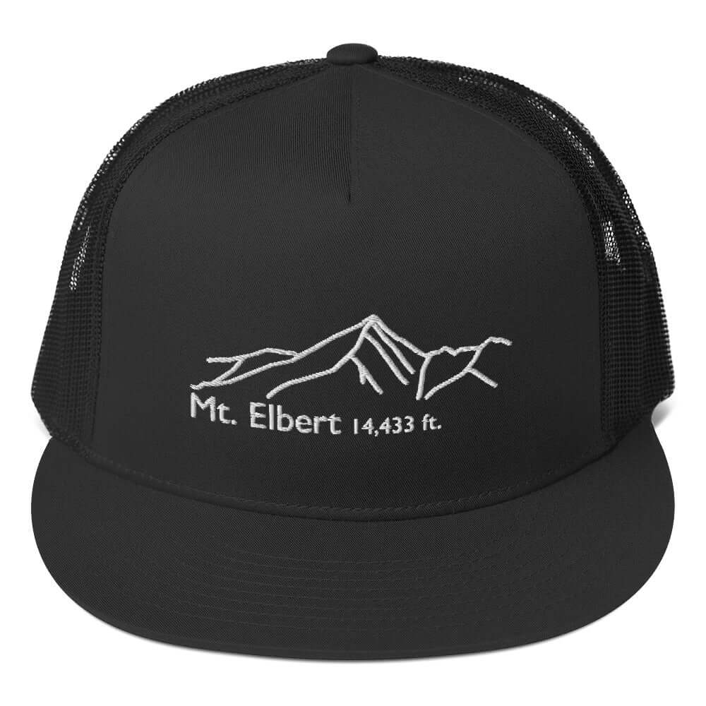Mt Elbert Fourteener 5-Panel Mesh Trucker Hat – Mtns Co