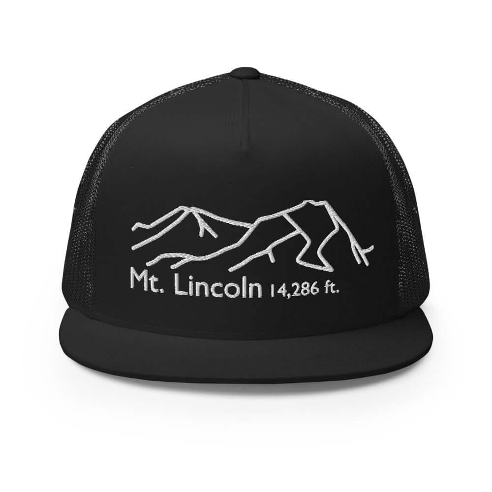 Mt. Lincoln Fourteener 5-Panel Mesh Trucker Hat – Mtns Co