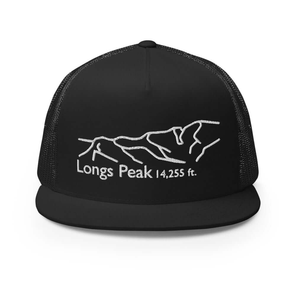 Longs Peak Fourteener 5-Panel Mesh Trucker Hat – Mtns Co