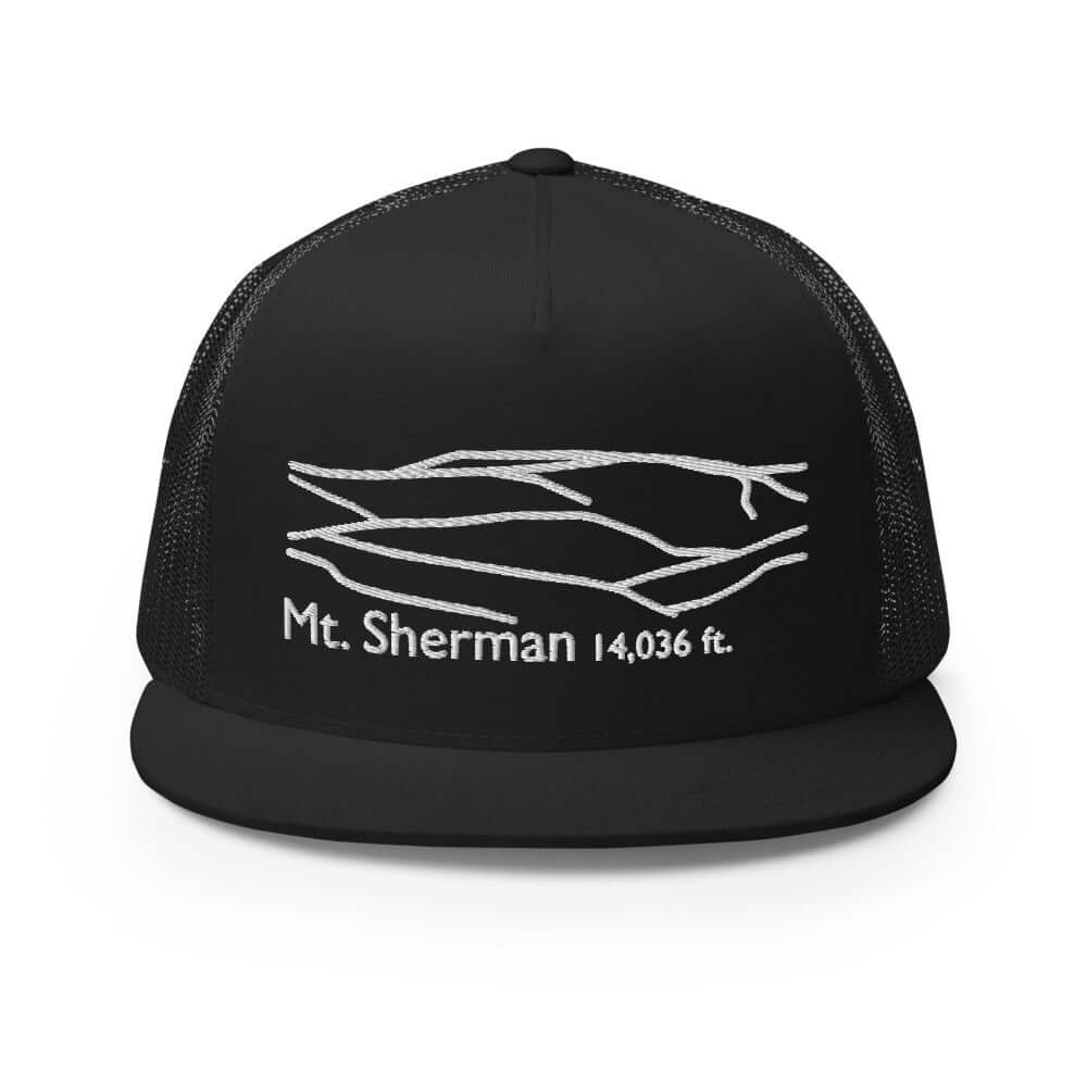 Mt. Sherman Fourteener 5-Panel Mesh Trucker Hat – Mtns Co