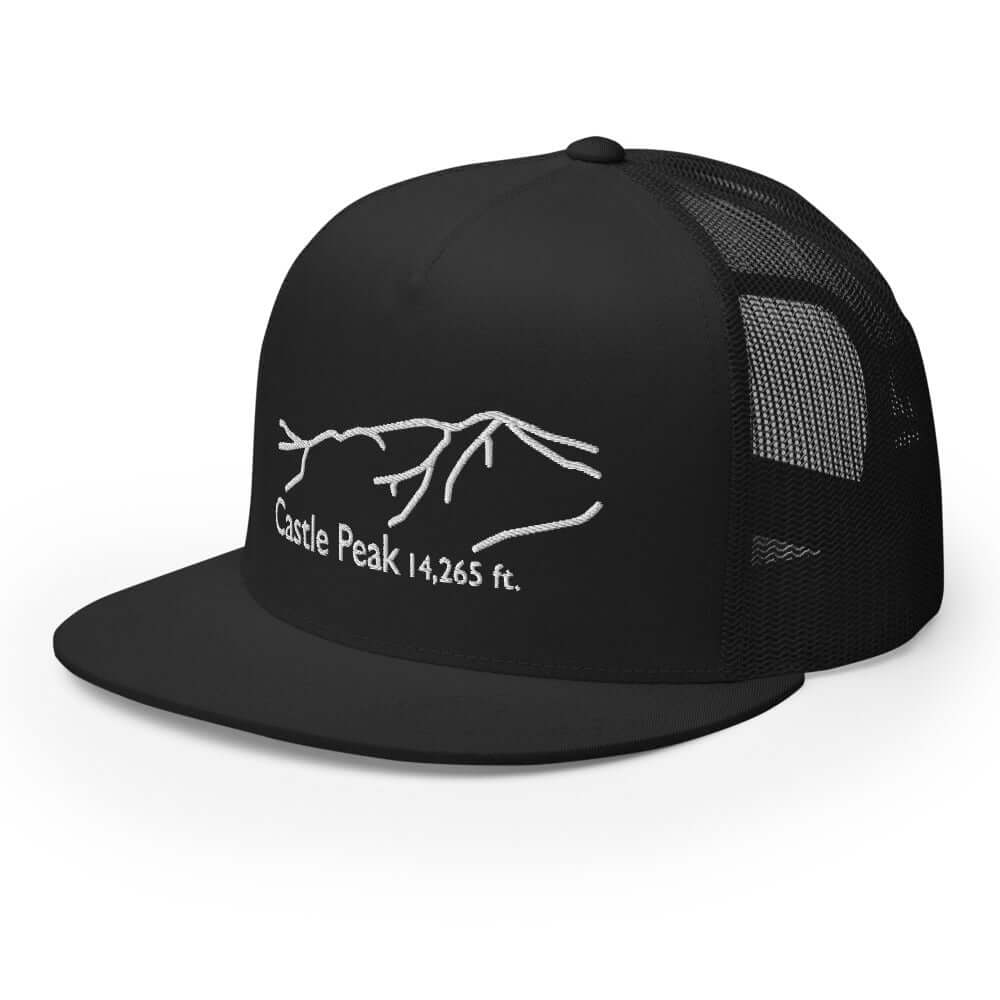 Castle Peak Fourteener 5-Panel Mesh Trucker Hat – Mtns Co