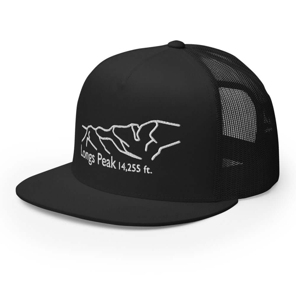 Longs Peak Fourteener 5-Panel Mesh Trucker Hat – Mtns Co