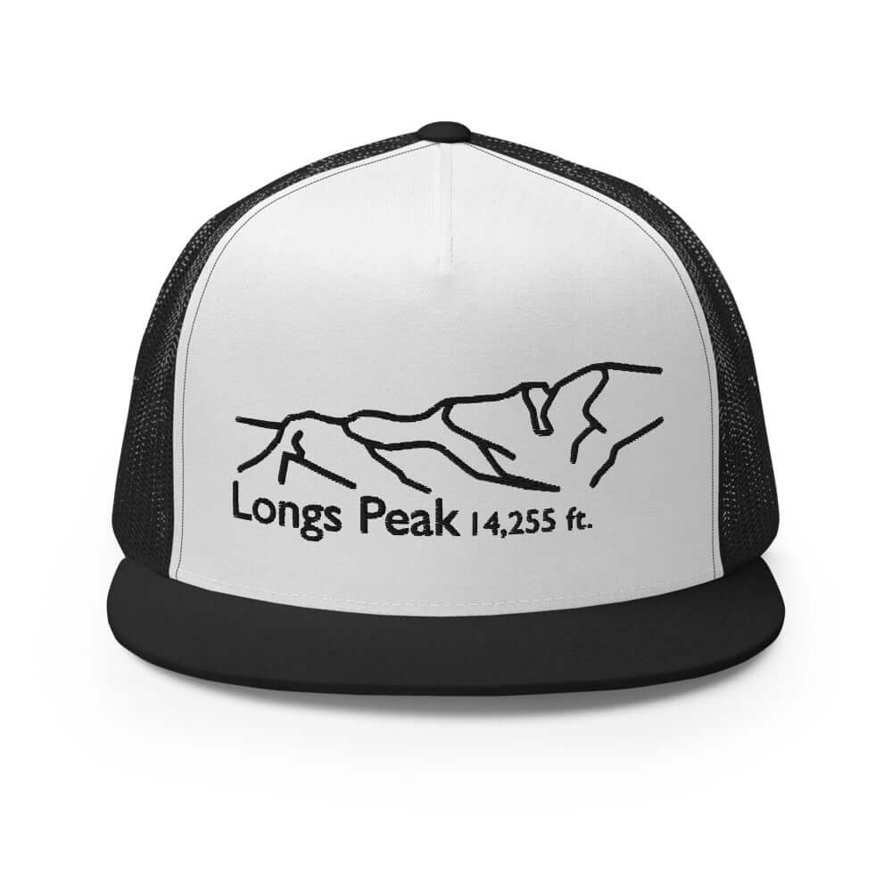 Longs Peak Fourteener 5-Panel Mesh Trucker Hat – Mtns Co