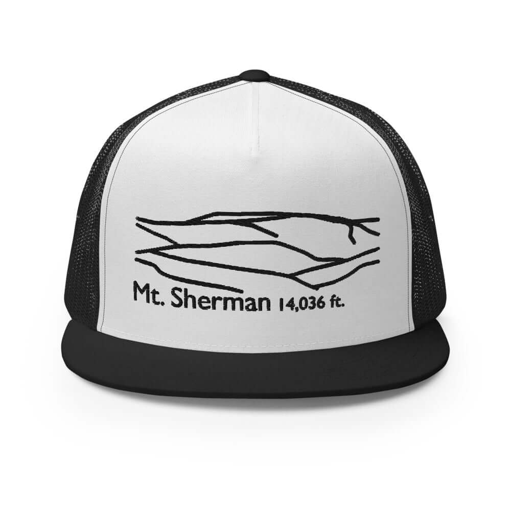 Mt. Sherman Fourteener 5-Panel Mesh Trucker Hat – Mtns Co