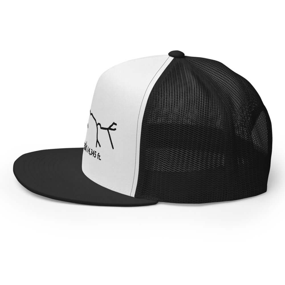 Blanca Peak Fourteener 5-Panel Mesh Trucker Hat – Mtns Co