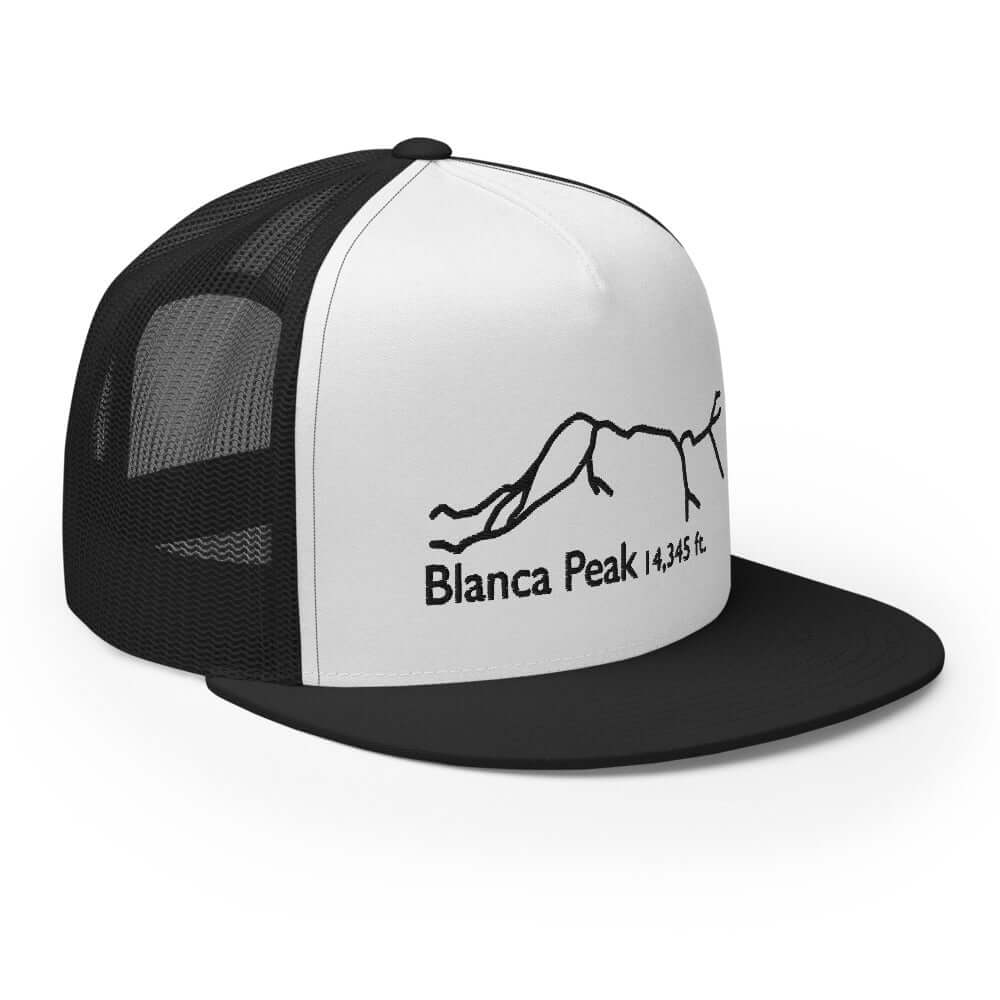 Blanca Peak Fourteener 5-Panel Mesh Trucker Hat – Mtns Co