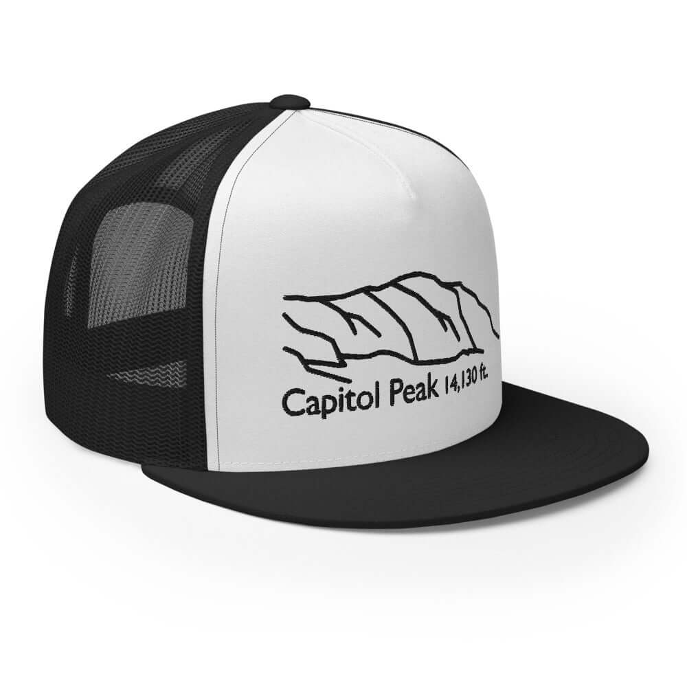 Capitol Peak Fourteener 5-Panel Mesh Trucker Hat – Mtns Co