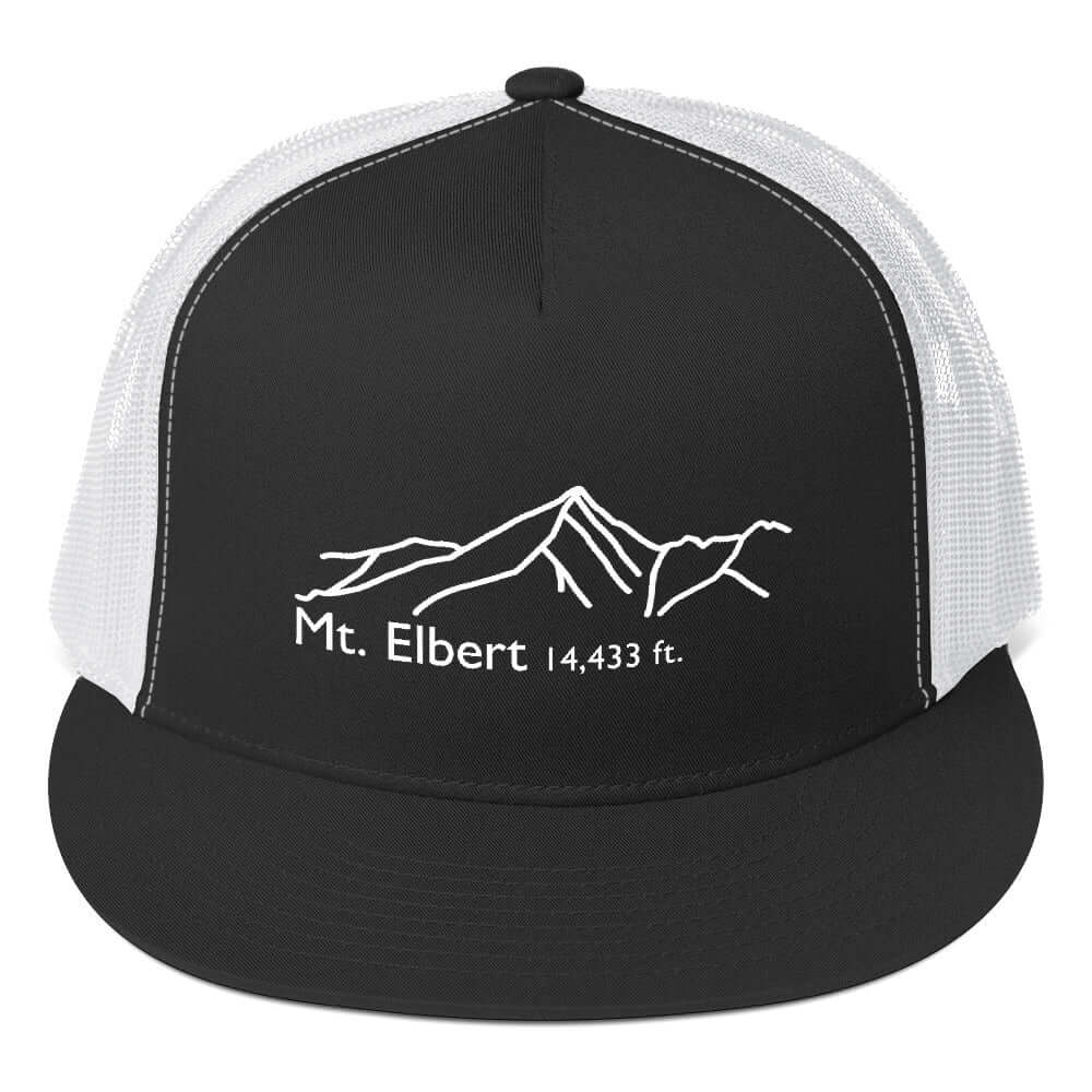 Mt Elbert Fourteener 5-Panel Mesh Trucker Hat – Mtns Co