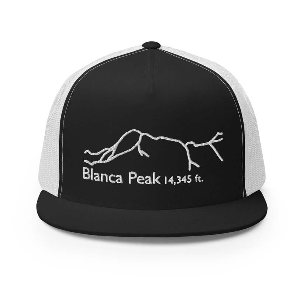 Blanca Peak Fourteener 5-Panel Mesh Trucker Hat – Mtns Co