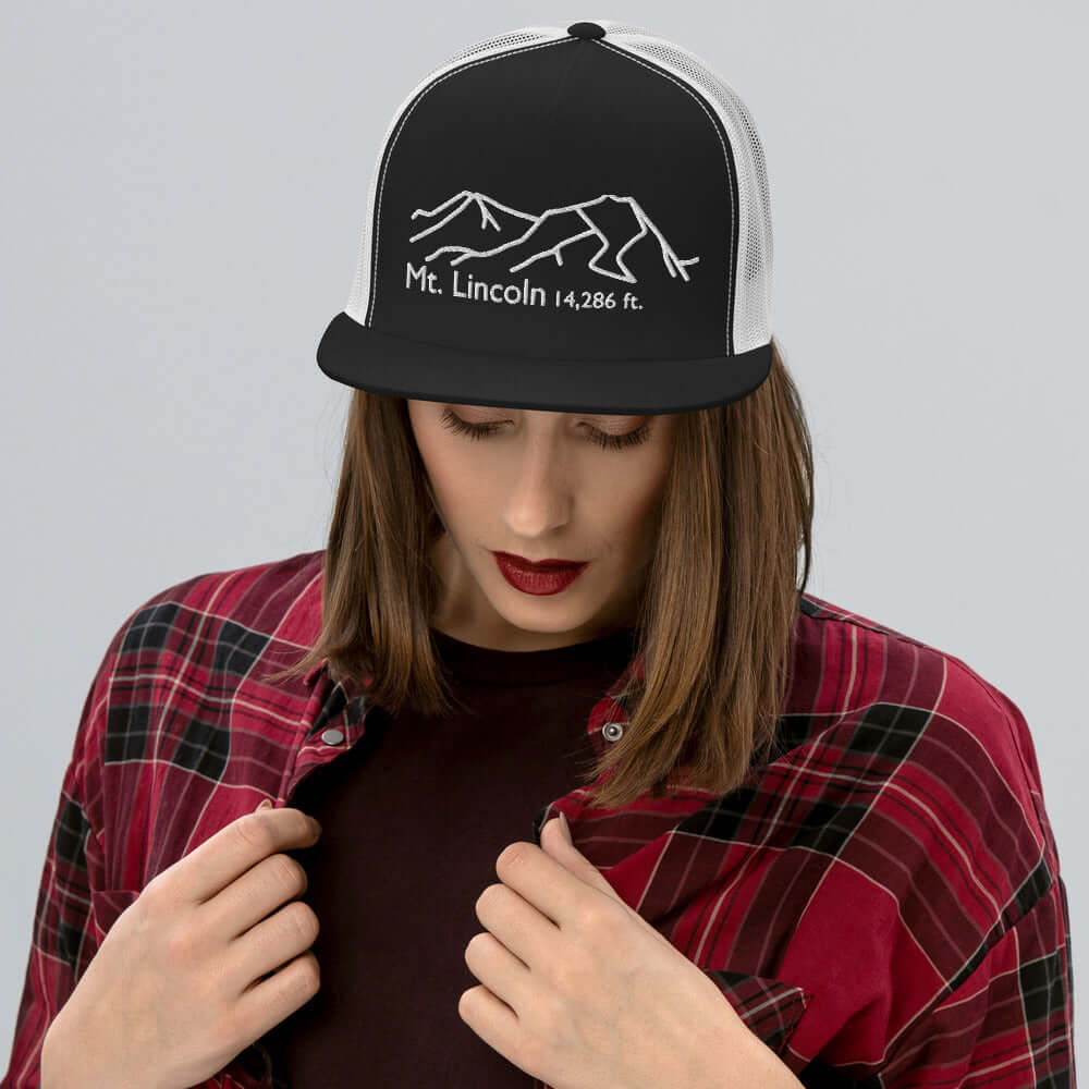 Mt. Lincoln Fourteener 5-Panel Mesh Trucker Hat – Mtns Co