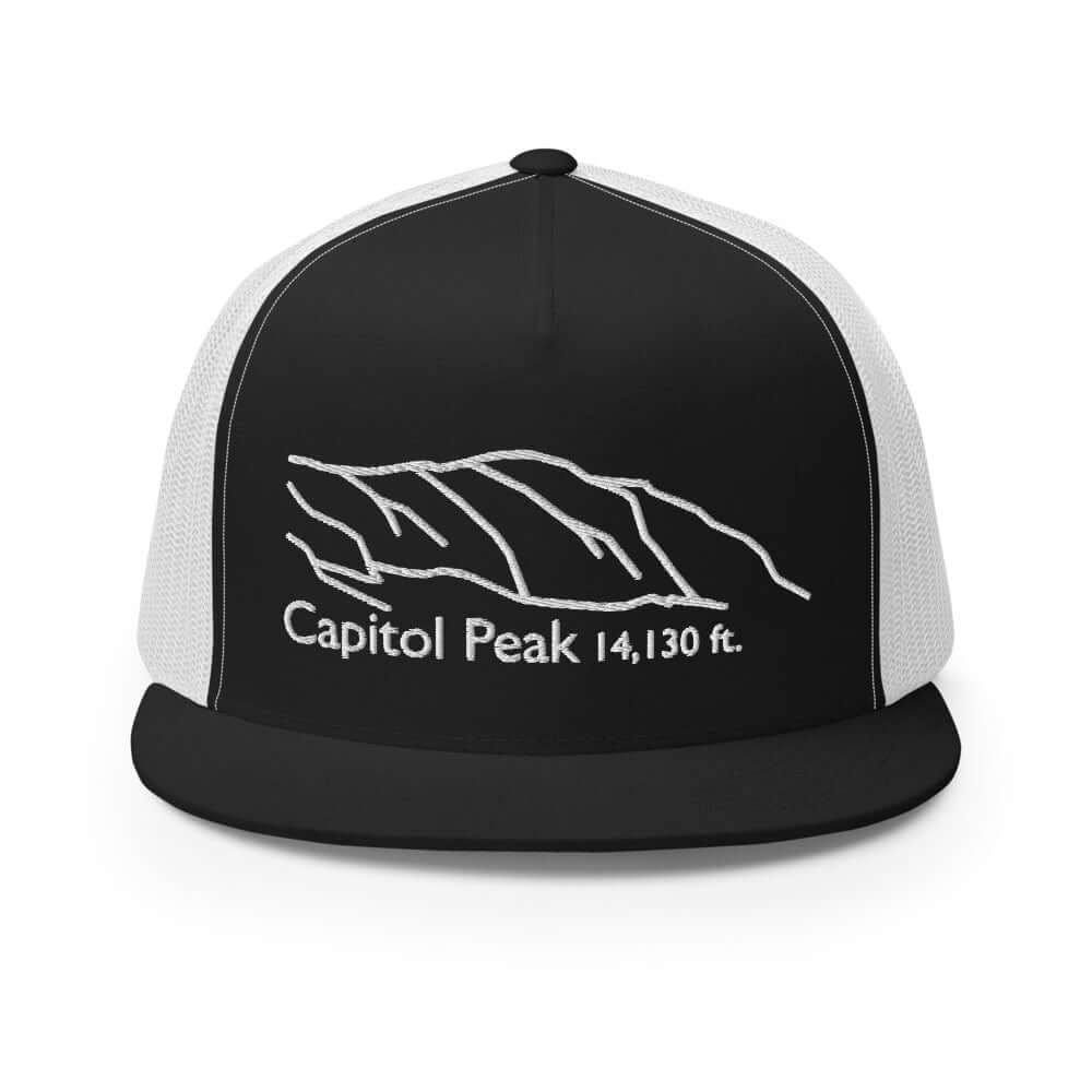 Capitol Peak Fourteener 5-Panel Mesh Trucker Hat – Mtns Co