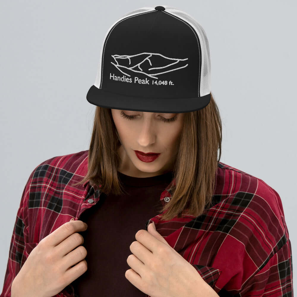 Handies Peak Fourteener 5-Panel Mesh Trucker Hat – Mtns Co