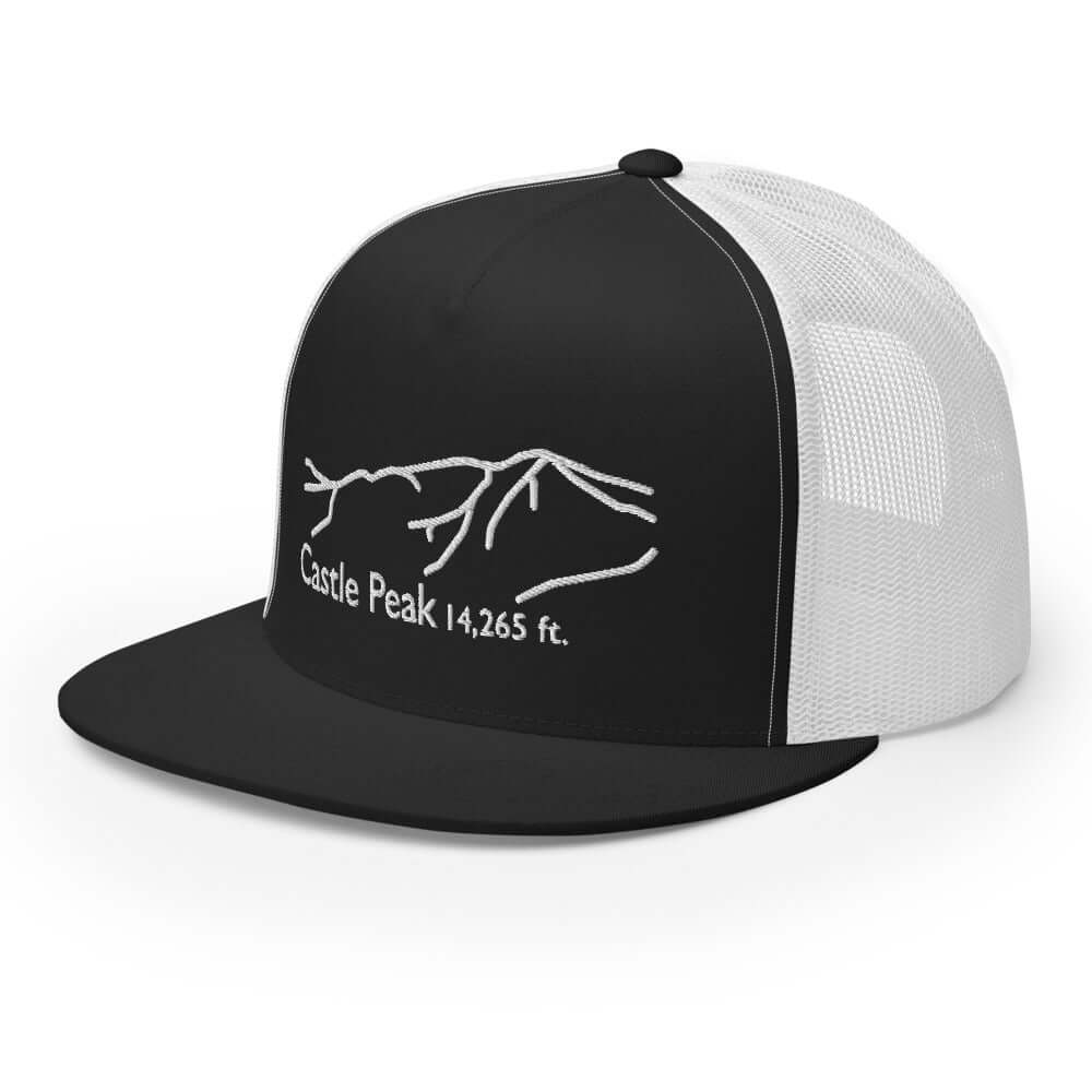 Castle Peak Fourteener 5-Panel Mesh Trucker Hat – Mtns Co