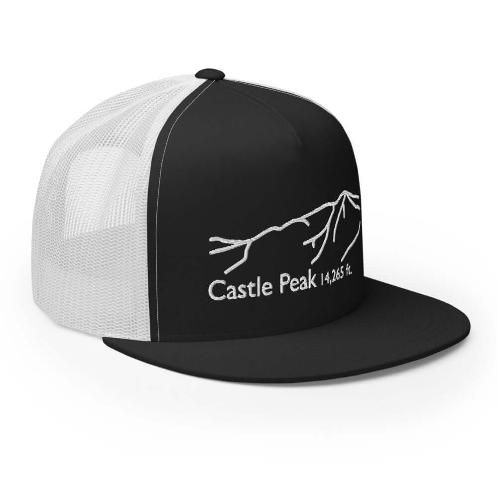 Castle Peak Fourteener 5-Panel Mesh Trucker Hat – Mtns Co
