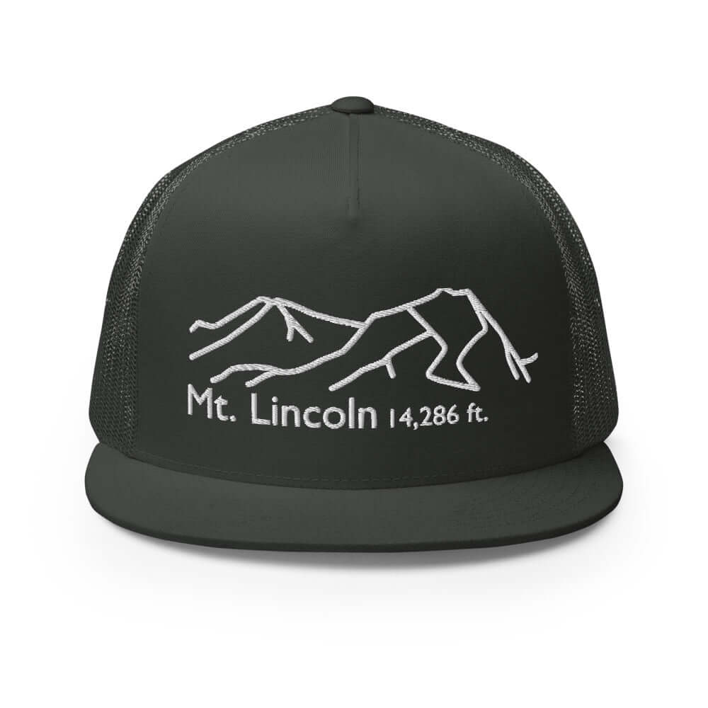 Mt. Lincoln Fourteener 5-Panel Mesh Trucker Hat – Mtns Co