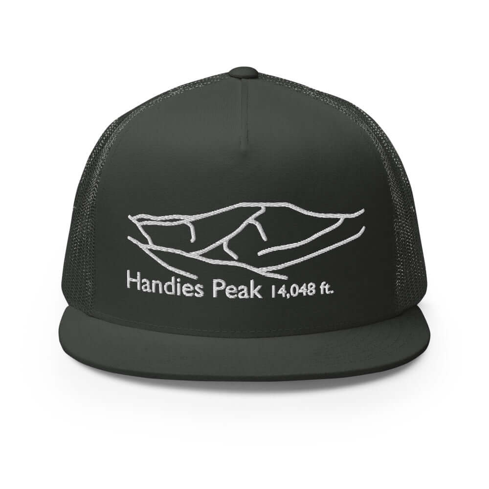 Handies Peak Fourteener 5-Panel Mesh Trucker Hat – Mtns Co