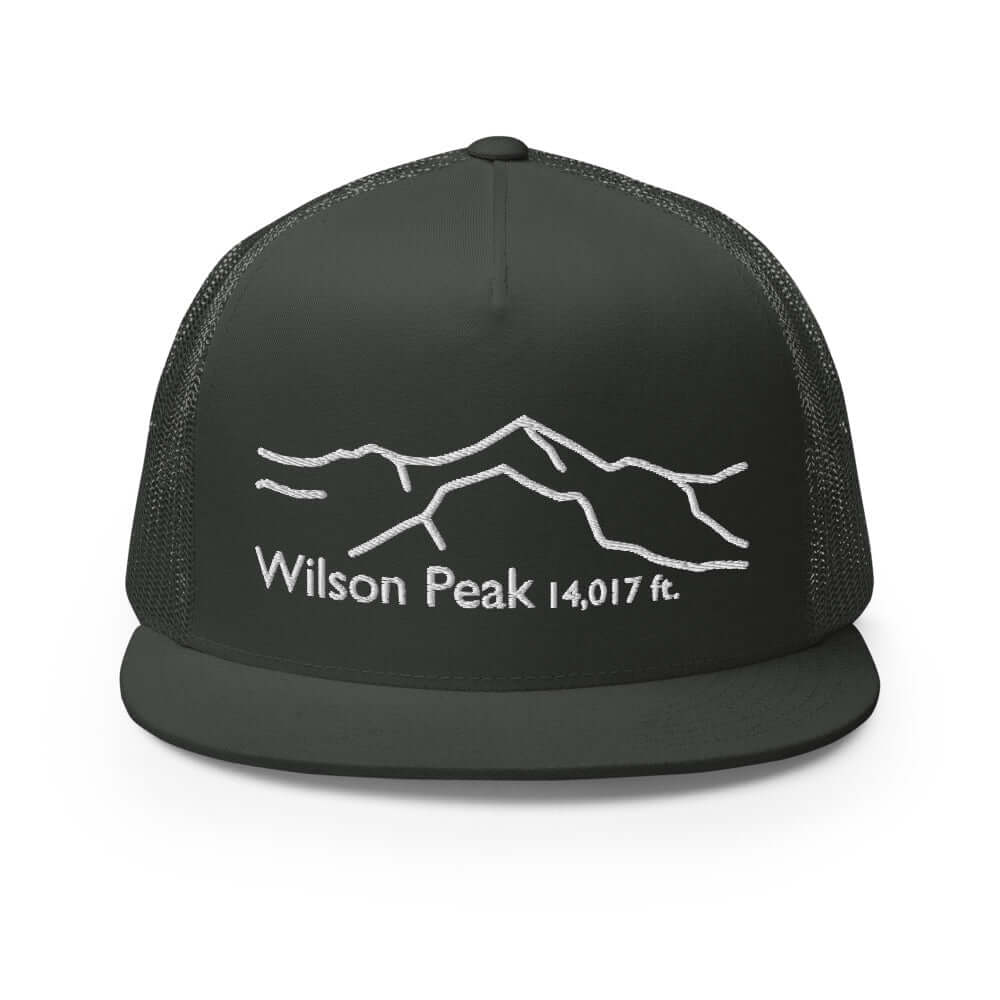 Wilson Peak Fourteener 5-Panel Mesh Trucker Hat – Mtns Co