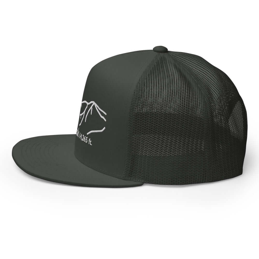 Castle Peak Fourteener 5-Panel Mesh Trucker Hat – Mtns Co