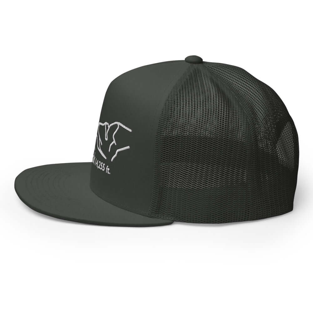 Longs Peak Fourteener 5-Panel Mesh Trucker Hat – Mtns Co