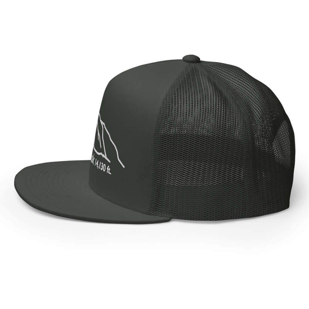 Capitol Peak Fourteener 5-Panel Mesh Trucker Hat – Mtns Co