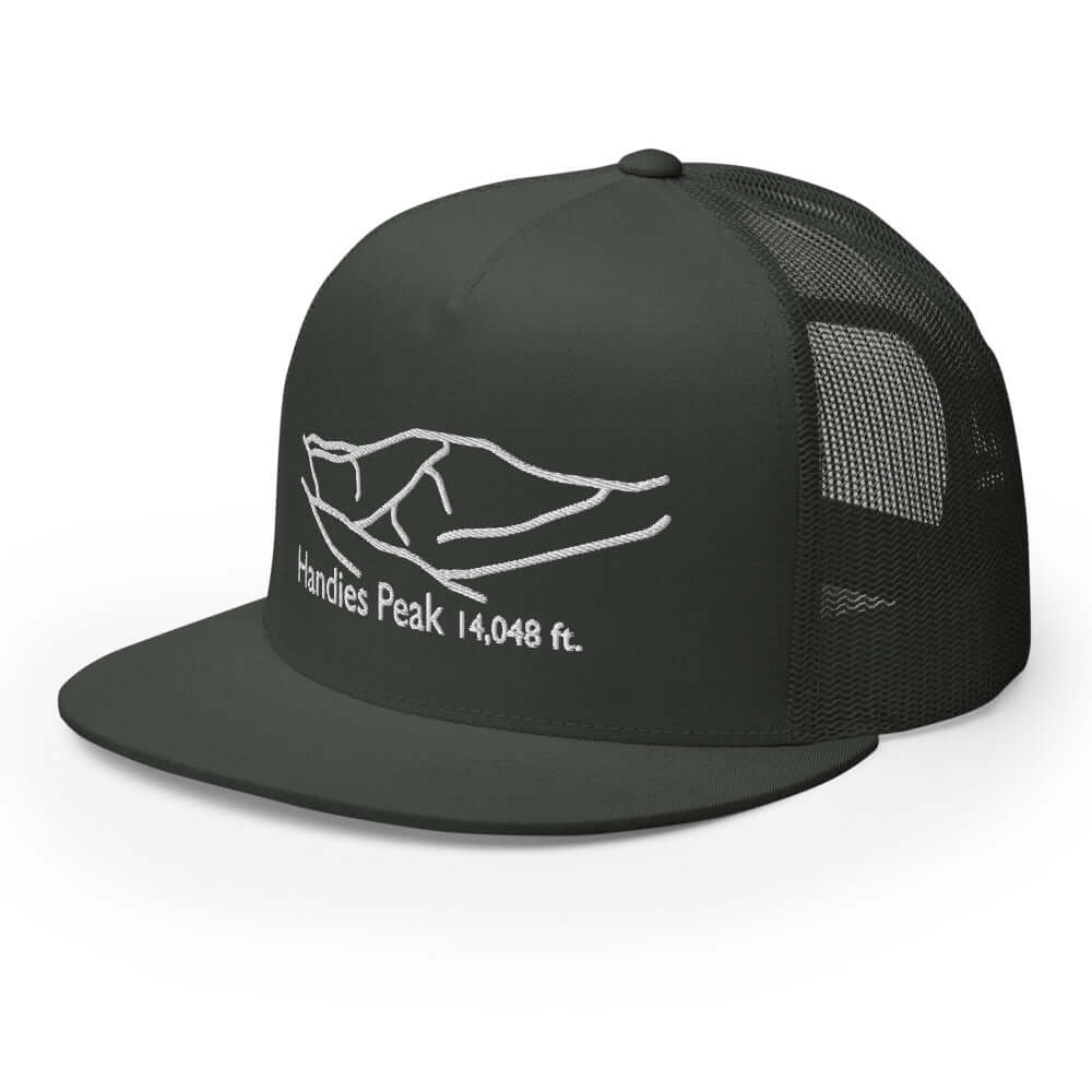 Handies Peak Fourteener 5-Panel Mesh Trucker Hat – Mtns Co