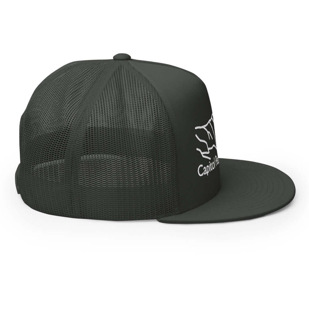 Capitol Peak Fourteener 5-Panel Mesh Trucker Hat – Mtns Co