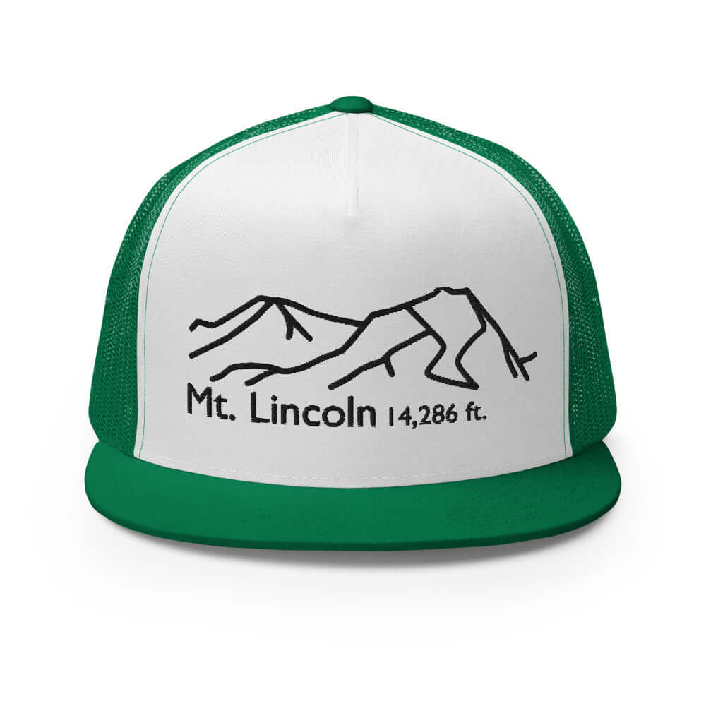 Mt. Lincoln Fourteener 5-Panel Mesh Trucker Hat – Mtns Co